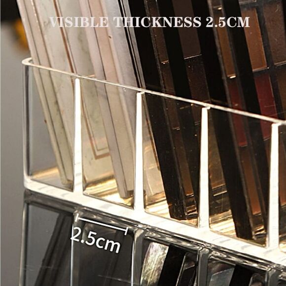 7 compartment acrylic palette organizer - Picture 4 of 6